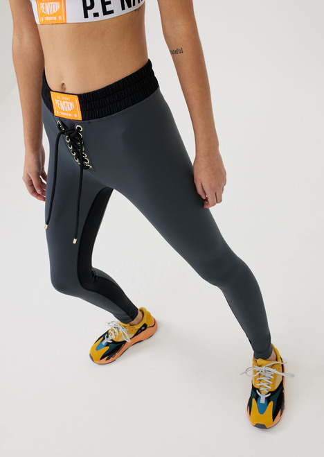 Impact Legging in Charcoal