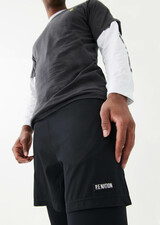 Extension Tee in Ebony