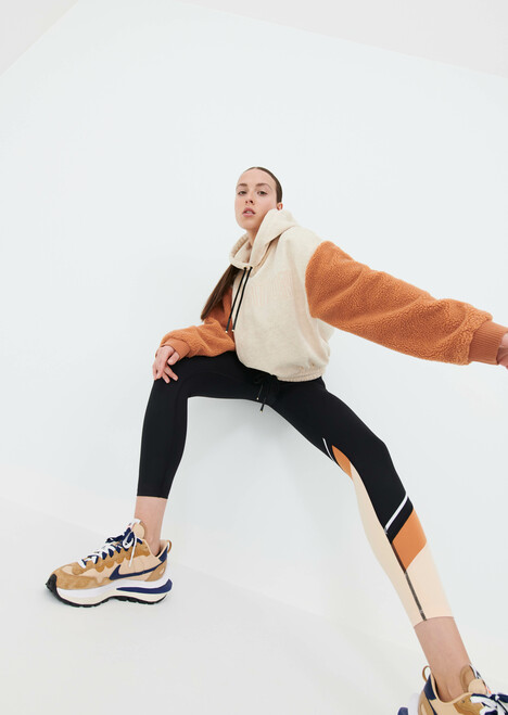 Goal Side Hoodie in Caramel