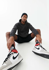 Intensify Hoodie in Ebony