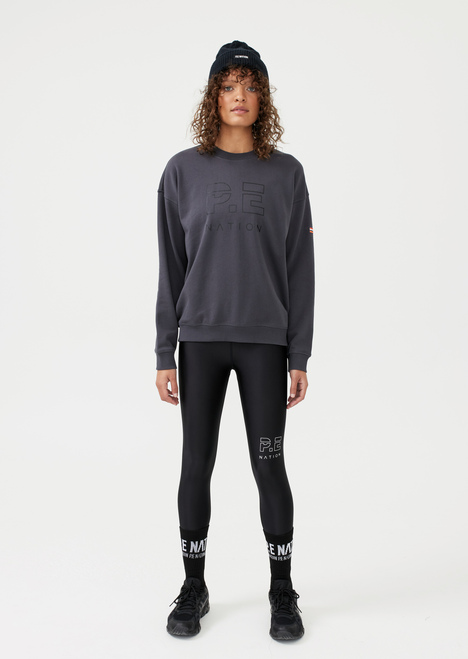 Heads Up Sweat in Charcoal