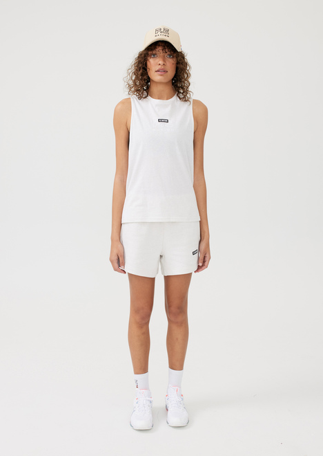 Twist Serve Tank in Grey