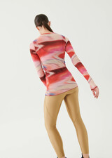 Upfield LS Top in Print