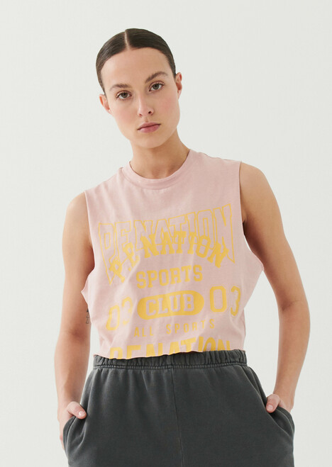 Game Card Tank in Rose