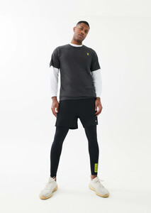 Extension Tee in Ebony