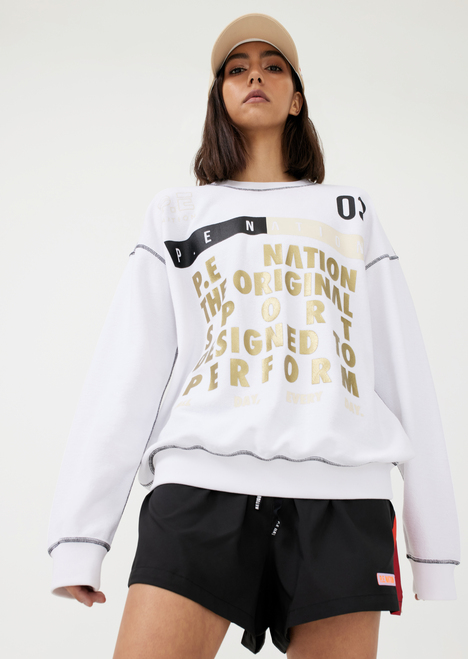 Best Play Sweat in White