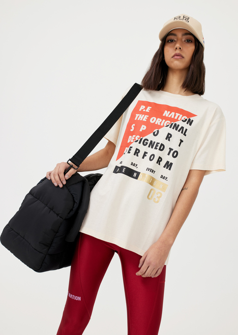 Best Play Tee in Ivory