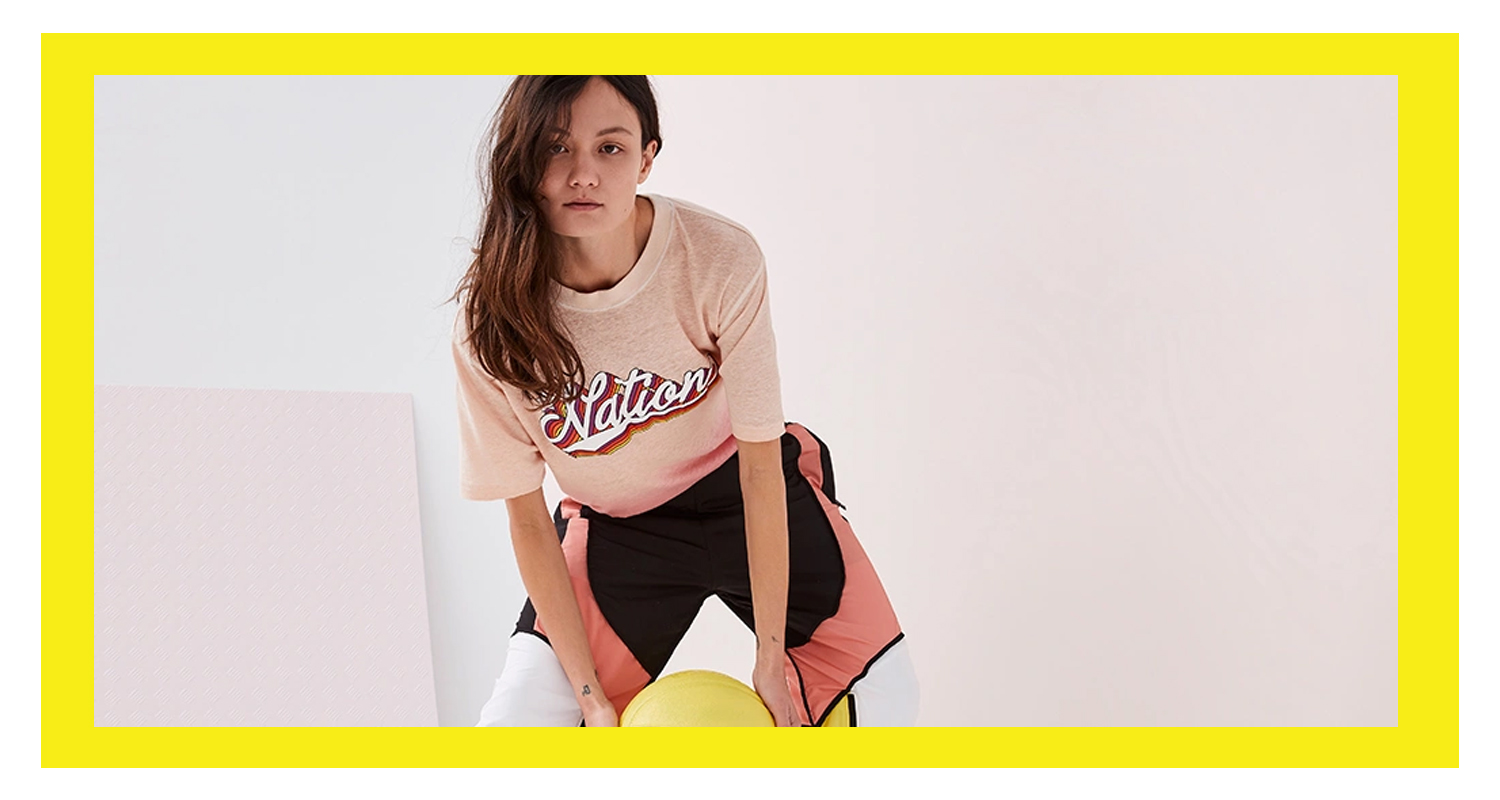 P.E Nation Bring it Home Collection | Crops, Tees, Jackets, Shorts, Pants and more