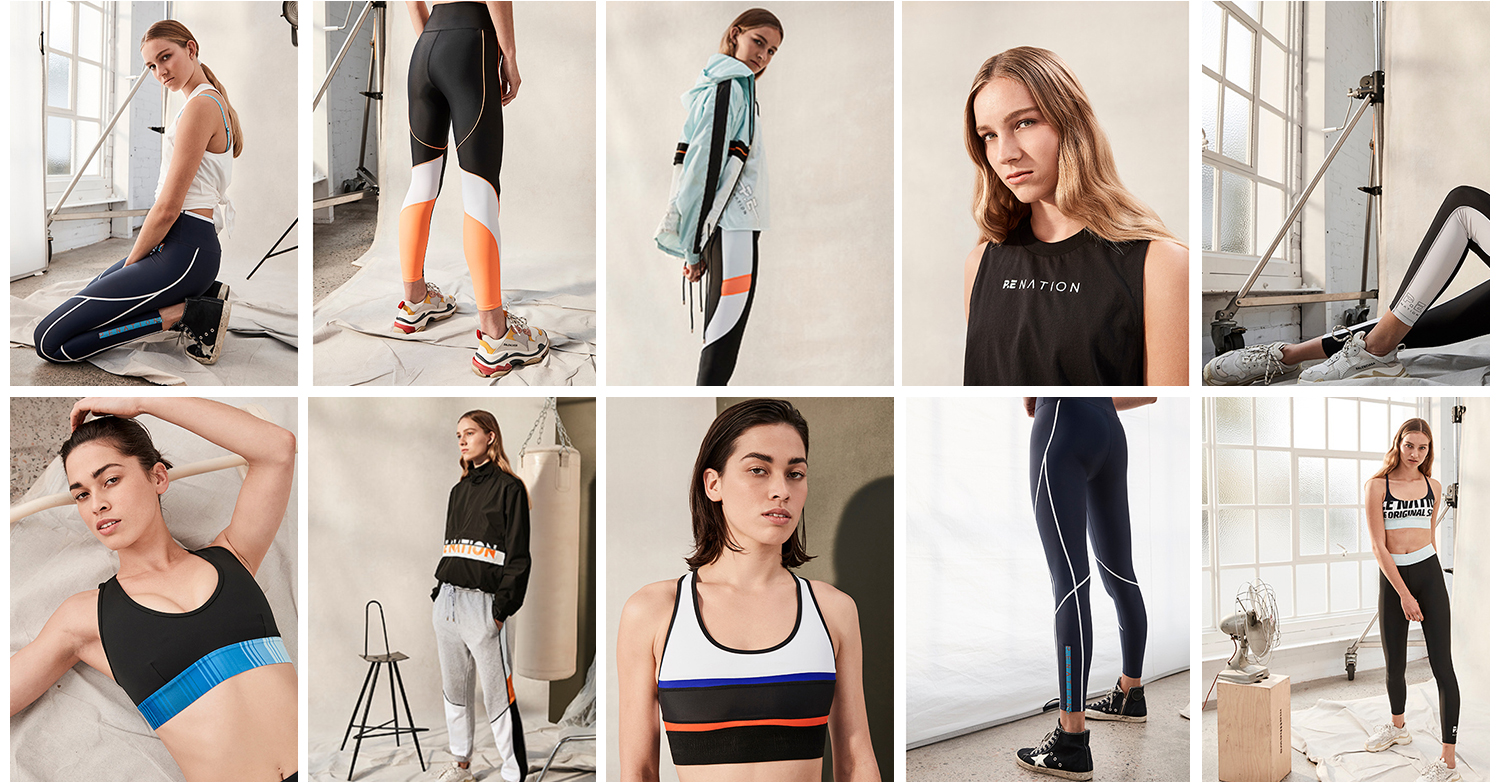 P.E Nation Power Up Collection | Crops, Tees, Jackets, Shorts, Pants and more