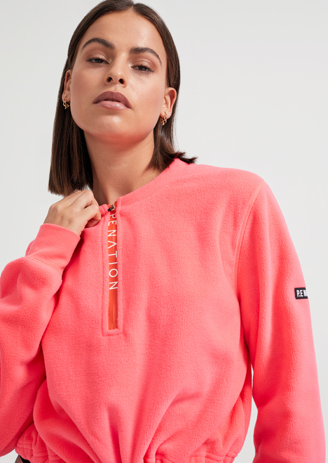 Double Team Sweat in Pink