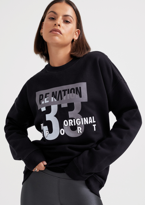 Fadeaway Sweat in Black