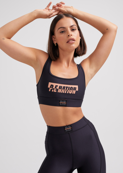 Rebound Sports Bra in Black