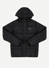 Momentum Puffer Jacket in Black