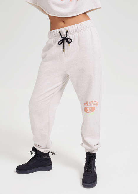 Trail Blazer Trackpant in Grey Marl